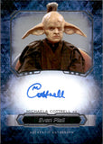 2016 Michaela Cottrell as Even Piell Autograph Topps Star Wars Masterwork AUTO