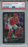 2022 Yadier Molina Topps Chrome Ben Baller PSA 9 #93 St. Louis Cardinals 9699