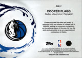 2025-26 Cooper Flagg Topps GENERATION NOW HOLO FOIL ROOKIE Dallas Mavericks #GN-1 2