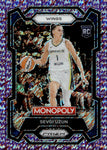 2024 Sevgi Uzun Panini Prizm Monopoly MILLIONARE SHIMMER PURPLE ROOKIE 44/50 Dallas Wings #22