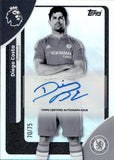 2025-26 Diego Costa Autograph Topps Premier League #AC-DC 70/75 BLACK AND WHITE FOIL AUTO CHELSEA