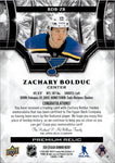 2024-25 Zachary Bolduc Upper Deck Black Diamond PREMIUM RELICS PATCH JERSEY 13/50 St. Louis Blues #BDB-ZB