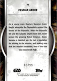 2022 Cassian Andor Topps Masterwork GREEN 3/99 #70