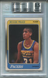 1988-89 Reggie Miller Fleer ROOKIE RC BGS 8.5 #57 Indiana Pacers HOF 5260