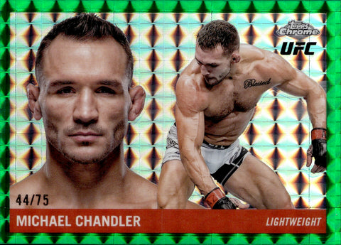 2025 Michael Chandler Topps Chrome 1955 GEOMETRIC GREEN 44/75 #55T-13