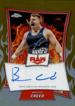 2025 Brutus Creed Topps Chrome GOLD REFRACTOR AUTO 35/50 #RBA-BTU