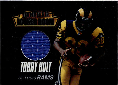 1999 Torry Holt Bowman's Best ROOKIE LOCKER ROOM JERSEY St. Louis Rams #RU5