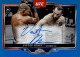 2025 Victor Henry Topps Chrome BLUE REFRACTOR ROOKIE AUTO 29/150 #CRA-VH