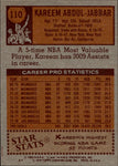 1978-79 Kareem Abdul-Jabbar Topps Los Angeles Lakers #110 BV$40