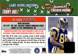 1999 Torry Holt Bowman's Best ROOKIE LOCKER ROOM JERSEY St. Louis Rams #RU5