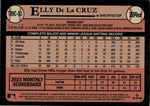 2024 Elly De La Cruz Topps Chrome SILVER PACK PURPLE MOJO ROOKIE 40/75 RC #T89C-83 Cincinnati Reds
