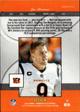 2022 Joe Burrow Donruss Elite '02 GOLD 03/10 #2002-15 Cincinnati Bengals