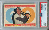 1960 Willie Mays Topps ALL STAR PSA 4 #564 San Francisco Giants HOF 4436
