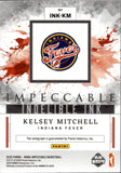 2025 Kelsey Mitchell Panini Impeccable WNBA INDELIBLE INK AUTO 23/99 AUTOGRAPH #INK-KM Indiana Fever