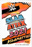 2021 Xavier Woods Topps Chrome Slam Attax WWE BLACK REFRACTOR AUTO 45/50 AUTOGRAPH #A-XW Monday Night Raw