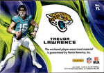 2022 Trevor Lawrence Panini Player of the Day JUMBO JERSEY 34/50 RELIC #TL Jacksonville Jaguars *NRMT CREASED*