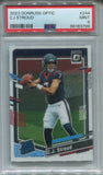 2023 C.J. Stroud Donruss Optic RATED ROOKIE RC PSA 9 #244 Houston Texans 3799