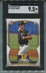 2023 Paul Skenes Bowman PROSPECT 1ST BOWMAN SGC 9.5 #BP-14 Pittsburgh Pirates 1150