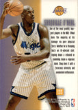 1996-97 Shaquille O'Neal Fleer Ultra ON THE BLOCK #135 Los Angeles Lakers HOF 3