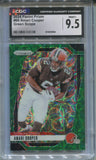 2024 Amari Cooper Panini Prizm GREEN SCOPE 52/75 CGC 9.5 #66 Cleveland Browns 6164