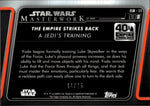 2020 A Jedi's Training Topps Star Wars Masterwork THE EMPIRE STRIKES BACK 40TH ANNIVERSARY GOLD FOIL 11/25 #ESB-15