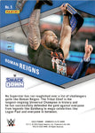 2023 Roman Reigns Donruss Elite ORANGE SPELLBOUND LETTER "N" 07/49 #5 Friday Night Smackdown