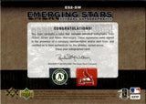 2007 Adam Wainwright Huston Street Upper Deck Premier EMERGING STARS DUAL AUTO 02/50 AUTOGRAPH #ES2-SW Cardinals A's