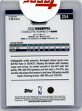 2025-26 Kon Knueppel Topps Chrome BLUE XFRACTOR ROOKIE RC #254 Charlotte Hornets