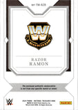 2024 Razor Ramon Relic Panini National Treasures WWE Time Line Materials Holo Silver 13/25 #TM-RZR WWE Legends
