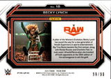 2023 Becky Lynch Panini Prizm WWE ORANGE 98/99 #18 Monday Night Raw