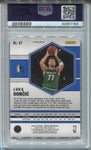 2020-21 Luka Doncic Panini Mosaic GENESIS PSA 10 #47 Dallas Mavericks 1169