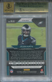 2020 Jalen Hurts Panini Prizm Black ORANGE PRIZM ROOKIE AUTO 47/75 AUTOGRAPH RC BGS 9.5/10 #19 Philadelphia Eagles 3266