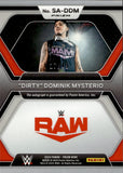 2024 "Dirty" Dominik Mysterio Panini Prizm BLUE SUPERSTAR AUTO 17/49 AUTOGRAPH #SA-DDM Monday Night Raw