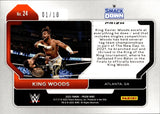 2022 King Woods Panini Prizm WWE BLUE SHIMMER FOTL 01/10 #24 Friday Night Smackdown