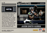 2025 Jaxon-Smith Njigba Panini Luminance MOMENTS SP CASE HIT #18 Seattle Seahawks