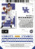 2020-21 Nick Richards Panini Contenders Draft Picks ROOKIE PROSPECT TICKET AUTO AUTOGRAPH #90 Miami Heat