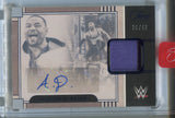 2024 Angelo Dawkins Panini Three Count WWE BLUE FOIL PRIME MEMORABILIA SHIRT AUTO 39/49 AUTOGRAPH RELIC #PM-ADK Friday Night Smackdown