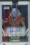 2021 Stephen Stanton as Mas Amedda Topps Star Wars Signature Series BLUE AUTO 16/50 AUTOGRAPH #A-S2