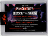 2023 Rod Stewart Leaf Pop Century TICKET TO THE SHOW RELIC STUB #TS-197