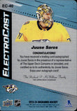 2023-24 Juuse Saros Upper Deck Engrained ELECTROCAST AUTO AUTOGRAPH #EC-40 Nashville Predators