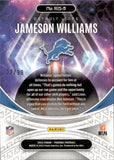 2022 Jameson Williams Panini Phoenix ORANGE ROOKIE RISING 27/99 RC #RIS-5 Detroit Lions