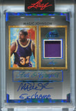 2026 Magic Johnson Leaf Art of Sport BLUE ARTS & GRAPHS INSCRIPTION JERSEY AUTO 2/7 AUTOGRAPH RELIC #AG-MJ1 Los Angeles Lakers HOF