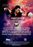 2025 The Undertaker Topps Universe WWE DAZZLING DEBUTS 19/75 #DDE-8 WWE Legend