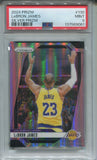 2024-25 LeBron James Panini Prizm HOLO SILVER PSA 9 #130 Los Angeles Lakers 9061