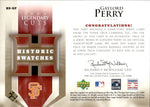 2004 Gaylor Perry Upper Deck SP Legendary Cuts HISTORIC SWATCHES JERSEY RELIC #HS-GP San Francisco Giants HOF