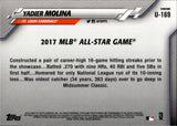 2018 Yadier Molina Topps Chrome Update Sapphire ALL-STAR GAME #U-169 St. Louis Cardinals