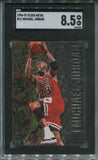 1996-97 Michael Jordan Fleer Metal SGC 8.5 #11 Chicago Bulls HOF 1025