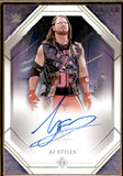 2021 AJ Styles Topps Transcendent WWE Purple Autograph Auto 06/10 #A-AJ Friday Night Smackdown