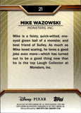 2025 Mike Wazowski Topps Disney Pixar Gold #21 Monsters, INC