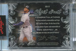 2021 Ken Griffey Jr. Leaf Art of Sport DUAL BLUE OBJECT D'ART JERSEY 13/15 RELIC #ODA-15 Seattle Mariners HOF